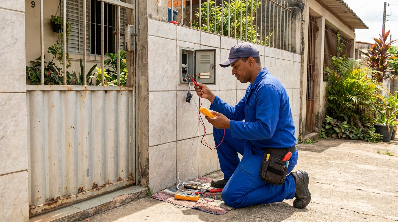 Conserto de interfone residencial em Recife‑PE