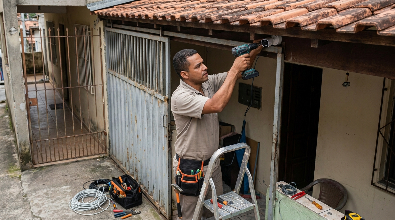Instalacao de cameras de seguranca em Recife‑PE