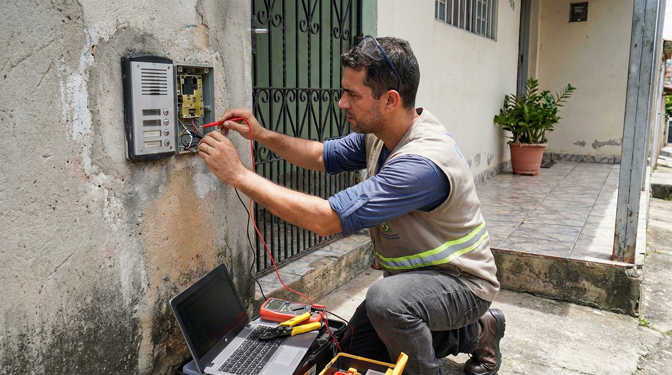 Reparo de interfone em Recife‑PE